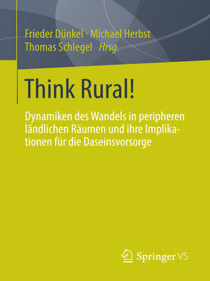 cover image of Think Rural!